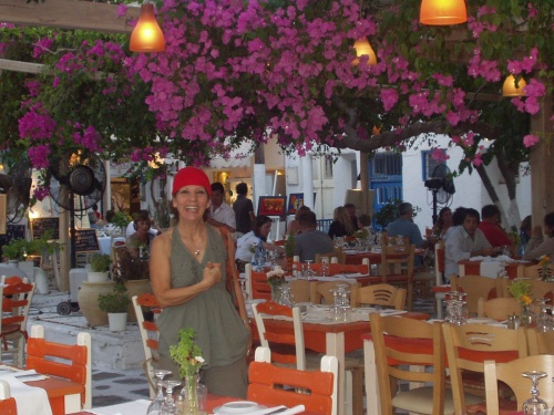  Lesbougainvilléess de Mykonos
