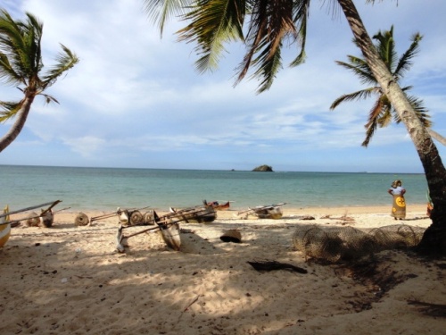petite plage de pêcheurs