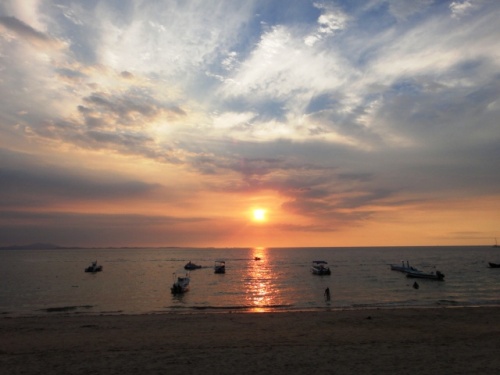 Soleil couchant malgache