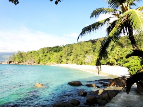 Plage du Soleil vue du  Beachcomber