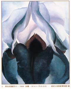 O'Keeffe black irisIII 1926