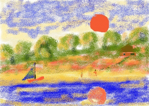 Soleil Rouge L.Lavilgrand