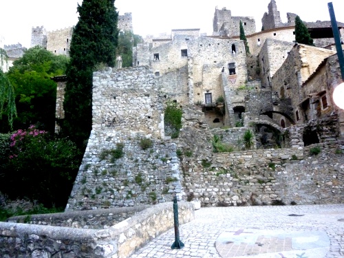 Le château tout en haut