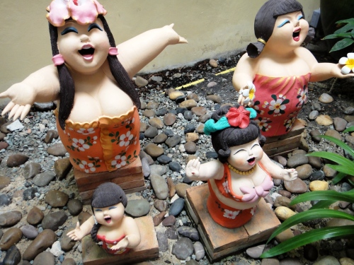 Nains de jardin femelles