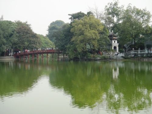 Le lac et e temple de la tortue