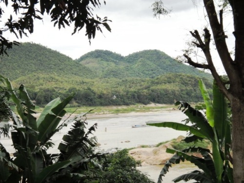 Le Mékong à Luang Prabang