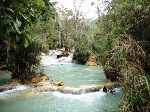 L'eau a une couleur incroyable