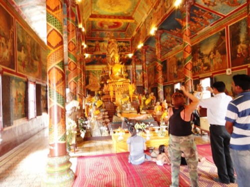 Boudddha dans le temple
