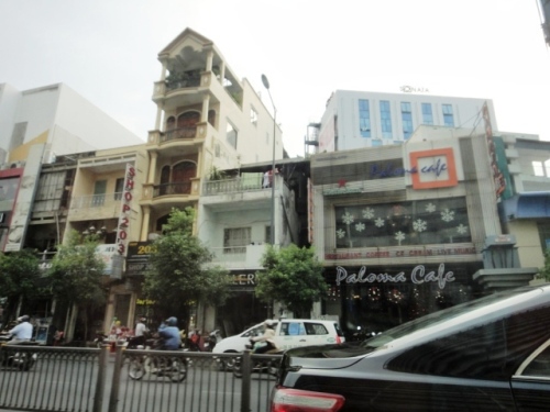 Des immeubles très étroits