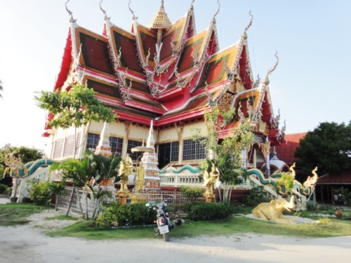 Incroyable toit de temple