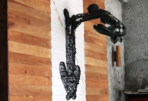 Sculpture métallique originale