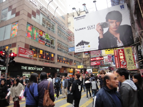 La foule dans les rues est impressinnante