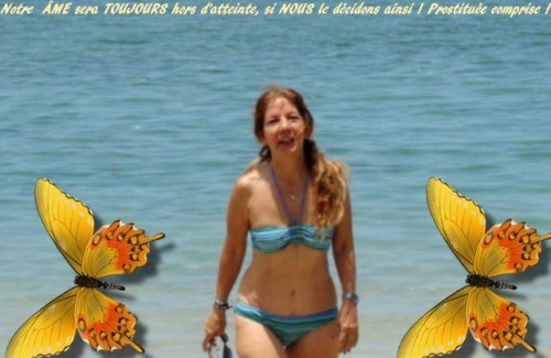 Notre ÂME restera toujours  hors d'atteiinte si NOUS le décidons ainsi; prostituée comprise !!!