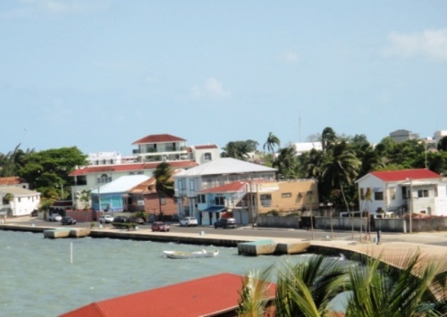 Belize City détaisl de maisons