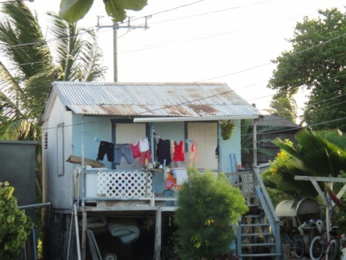Petite case dans l'île