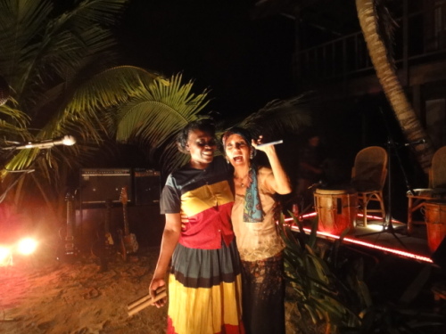 La fin du concert Marcella et moi