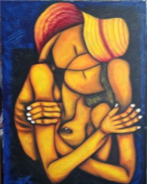 Corps imbriqués tableau à vendre à la Féria de S