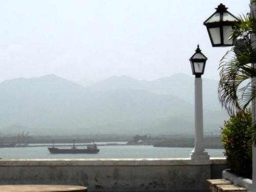 Du balcon Velasquez à Santiago de Cuba