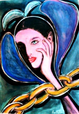 Femme sous contrôle