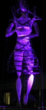 La dame de fer danse dans la nuit