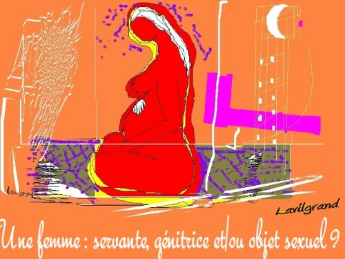 Une femme servante ou génitrice...des hommes!