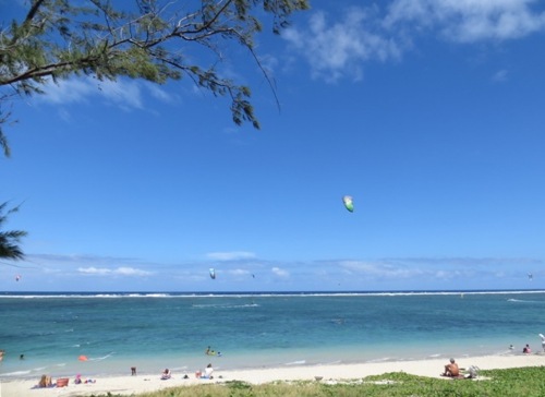 Un dimanche à la plage du Trou D'eau 