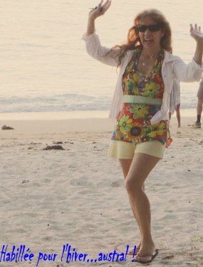 Habillée pour...l'hiver !