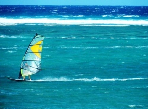 Avec le moteur du vent !