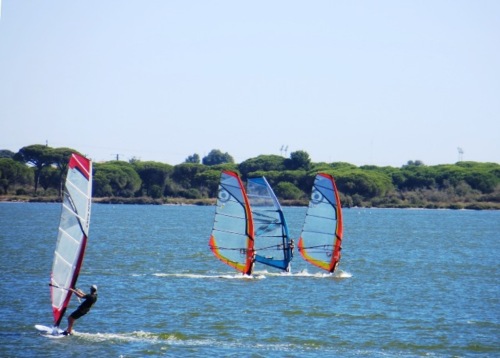 Les voiles s'amusent !