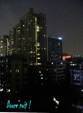 De ma fenêtre ce soir