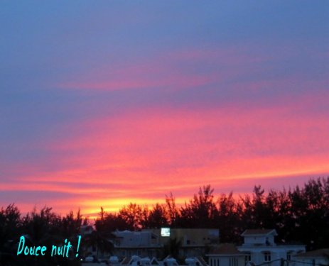 Le ciel prend feu au ctrépuscule !