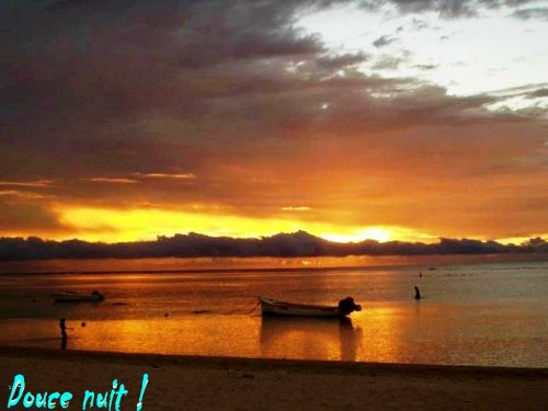 Crépuscule à Flic en Flac