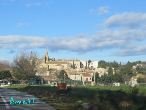 En roulant vers Bagnols- sur- Cèze