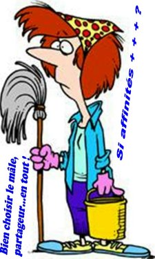 Bien choisir le mâle, partageur en tout!, si affinités + + +