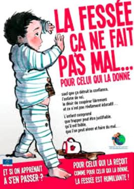 Campagne contre la fessée!