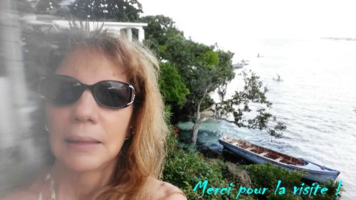 Cet aprèm, selfie avec la barque bleue !