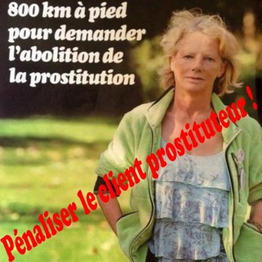 Client prostituteur à pénaliser!