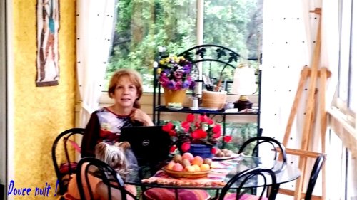 En basse Ardèche, dans la véranda ce jour