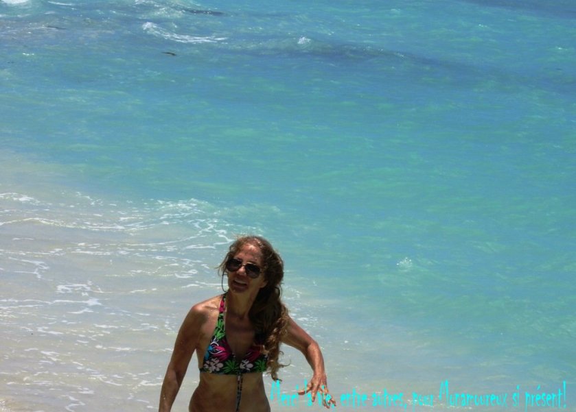 Lagon à 28° à l'Île aux Cerfs; allez, on y va !